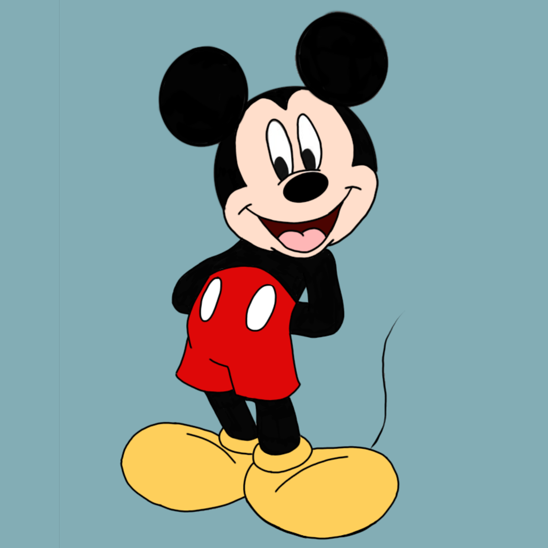 Mickey Mouse, de Walt Disney.