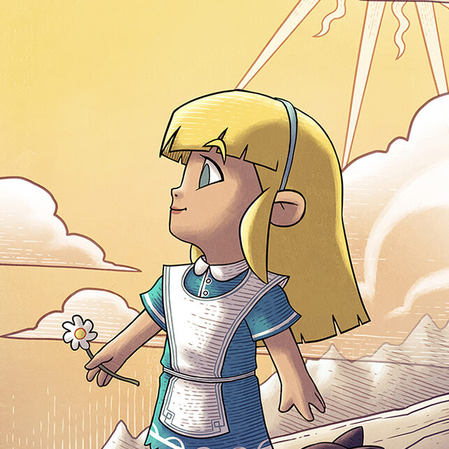 Alice est le Mat de la carte 0 du tarot divinatoire.
