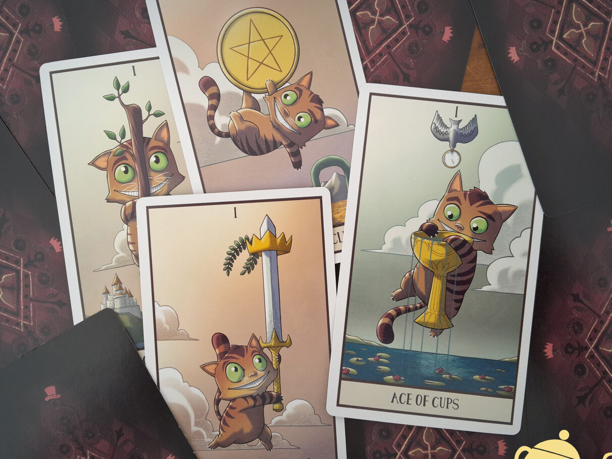 Les quatre As du tarot.