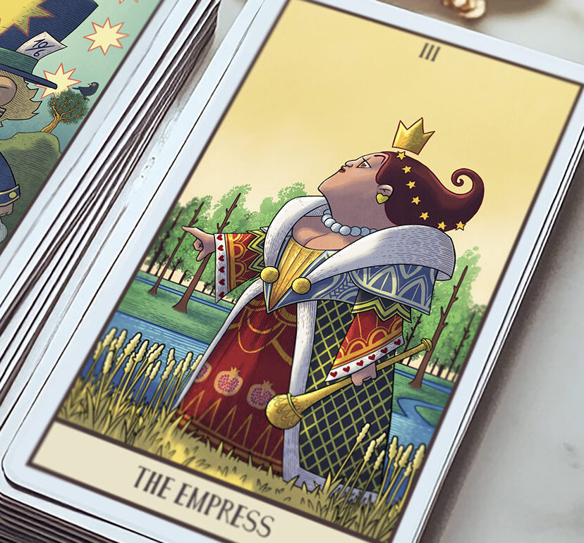 Carte de Tarot III L'impératrice