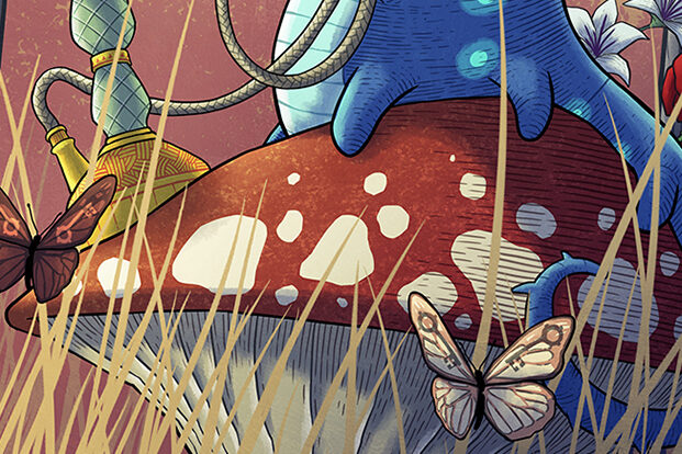 Le Champignon de la Chenille