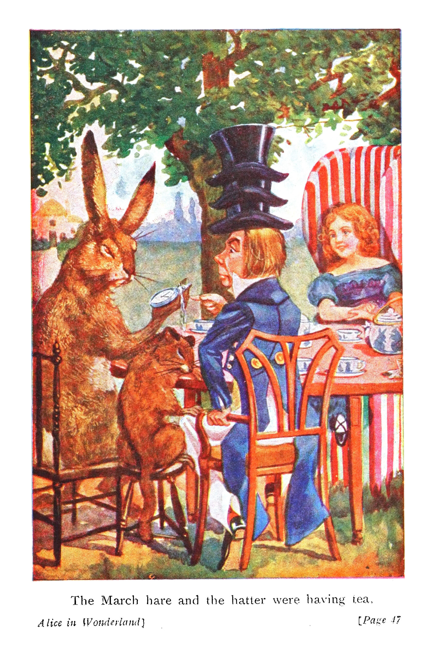 Pourquoi le Chapelier Fou et le Lièvre de Mars sont-ils bloqués à l’heure du thé ?