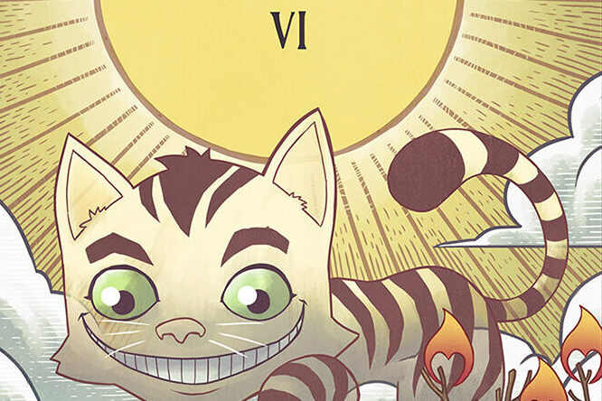 Carte de tarot 6. Les Amoureux