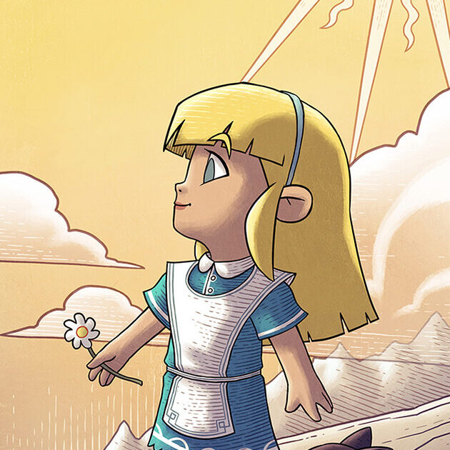 Alice est le Mat de la carte 0 du tarot divinatoire.