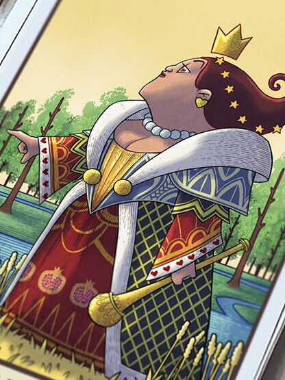 Carte de Tarot III L'impératrice